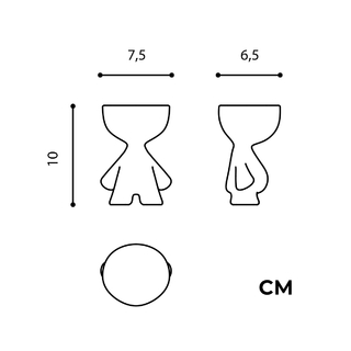 Mini Toy em Pé - Cadmium Green - comprar online