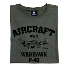 Remera Aviacion P-40 Warhawk