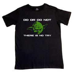 Remera Star Wars Master Yoda (there is no try) - comprar online
