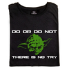 Remera Star Wars Master Yoda (there is no try)