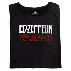 Remera Led Zeppelin logos
