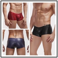 Cueca Importada - Boxer Couro - Mundo das Cuecas