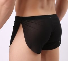 Cueca Importada - Short Transparente - Mundo das Cuecas