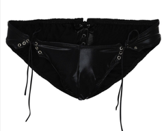 Cueca Importada - Tanga Couro