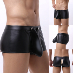 Cueca Importada - Boxer Couro