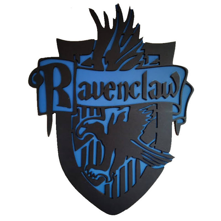Quadro Harry Potter Corvinal Ravenclaw Hp Em Mdf