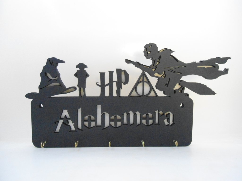 Porta-chaves Quadrado Ravenclaw - Harry Potter