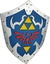 Quadro Zelda, Escudo Link, The Legend of Zelda - Eco Laser, presentes geek - Luminaria de led, Quadros em mdf | Decoração Geek