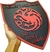 Quadro Game Of Thrones House Targaryen Casa Targaryen Em Mdf - comprar online