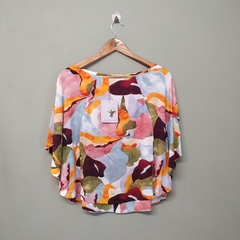 Blusa Pássaros Aquarela