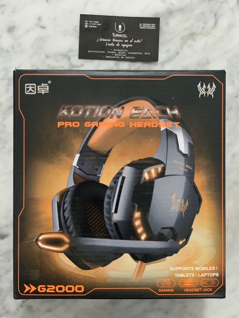 Auricular Gamer G2000 Kotion Each Pc Ps4 Xbox One
