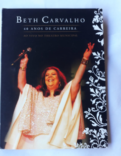 DVD BETH CARVALHO 40 ANOS DE CARREIRA AO VIVO NO THEATRO MUNICIPAL
