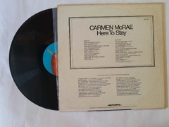CARMEN MCRAE - HERE TO STAY - comprar online