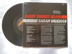 SARAH VAUGHAN - SASSY SWINGS AGAIN - comprar online