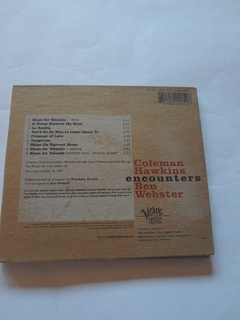 COLEMAN HAWKINS E BEN WEBSTER - ENCOUNTERS - Spectro Records 