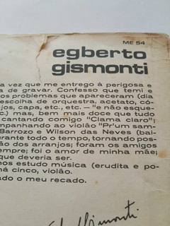 Imagem do EGBERTO GISMONTI - EGBERTO GISMONTI - O SONHO