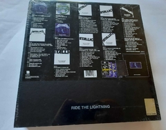 METALLICA - RIDE THE LIGHTNING - BOX LACRADO 6 CDS+3LPS+DVD E MAIS ITENS - comprar online
