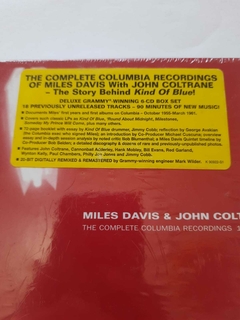 MILES DAVIS E JOHN COLTRANE - THE COMPLETE COLUMBIA RECORDINGS 1965-1961 (LACRADO) na internet