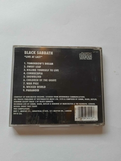 BLACK SABBATH - LIVE AT LAST (IMPORTADO) na internet