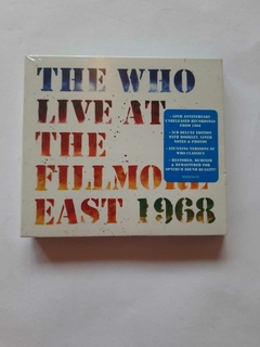 THE WHO - LIVE AT FILLMORE EAST 1968 (IMPORTADO/LACRADO)