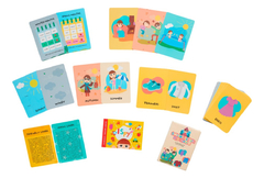 CARTAS DIDÁCTICAS SEASONS, WEATHER AND CLOTHES - comprar online