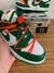 Dunk Low Off White Pine Green na internet