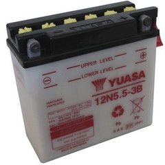 BATERIA Y12N5,5 YBR125/RD135/RDZ135/AGRALE27,5 INMETRO - YUASA # 013390