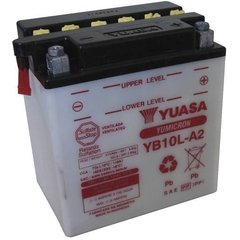 BATERIA YB10L-A2 VIRAGO250/INTRUDER250/GS500 INMETRO - YUASA # 013391