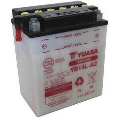 BATERIA YB14L-A2 XTZ750/NINJA-ZX1000/CB750/TENERE INMETRO - YUASA # 013396