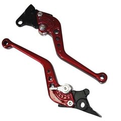 MANETE ESPORTIVA CB300/TWISTER/CBX200 C/REG. VERMELHO-PAR - COMETA # 112362