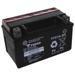 BATERIA YTX7A-BS BURGMAN125 AN/DAELIM125 /VZ400 SEL INMETRO - YUASA # 114185