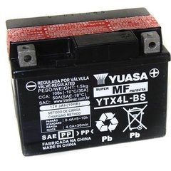 BATERIA YTX4L-BS CICLE LITE 4 TITAN2000/08 KS/BROS125 SEL IM - YUASA # 114876