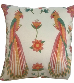 Almohadon Acuarela Tropical con cierre - de 50x50cm - en internet