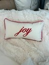 Almohadon bordado Navidad 30x50cm JOY