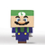 Luigi - Caixa Lembrancinha Tema Super Mario World