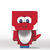 Yoshi vermelho - Caixa Lembrancinha Tema Super Mario World