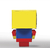 Modelo 07 - Caixa Lembrancinha Tema Lego Clássico na internet