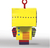 Robozinho amarelo - Caixa Lembrancinha Tema Robôs na internet