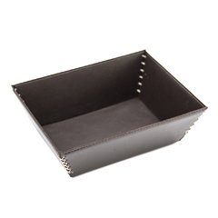 Panera rectangular de cuero x 2 - comprar online