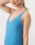 Vestido Viscose Encorpada Longo Maxi Decote v - comprar online