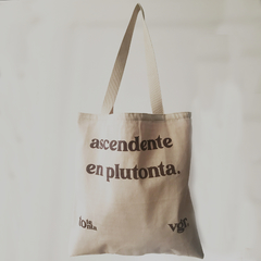 Tote bag GABARDINA Negra estampa 1 color x 100 unidades.