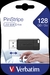 Pendrive Verbatim Pinstripe 128gb 2.0 Usb Negro