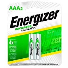 Pilas Recargables Energizer AAA X2