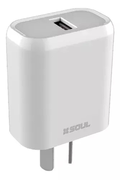Cargador Soul One Charge 2.4a Con Cable Tipo LIGHTNING