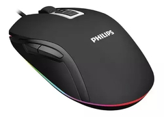 Mouse Gamer Philips G212 Color Negro en internet