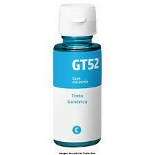 Tinta Alternativa En Botella CYAN Para Hp Gt52