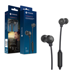 AURICULARES C/MIC MOTOROLA EARBUDS 3 S NEGRO