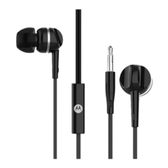 Auriculares Motorola Earbuds 105 Con Microfono Color negro