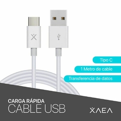 CABLE USB MOD 74 QUALY 4.4 AMP – XAEA – TIPO C – 1 MTS - comprar online