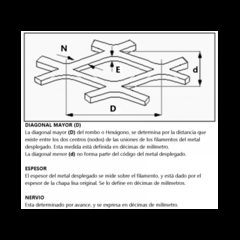 Metal Desplegado 100 - 07 - 3,5 - comprar online